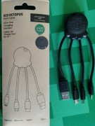 Multi kabel do ładowania 4 w 1