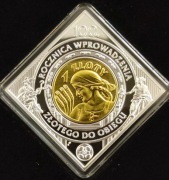 1 zł 2024 r. *100 ROCZNICA WPROWADZENIA ZŁOTEGO DO OBIEGU. FOLDER
