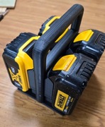 Solidny koszyk na baterie Dewalt 20V Walizka na 4 szt baterii