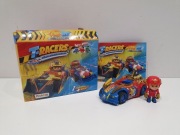 Magic Box T-Racers zestaw pojazd+ kierowca samochód auto pudełko