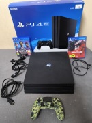 Konsola PlayStation 4 Pro, 1TB, pad, gry.. polecam