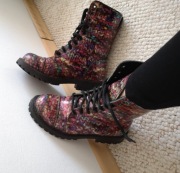 Trapery botki 37 glany ocieplone samelin jak martensy