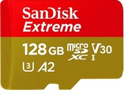 Sandisk, Extreme Karta Pamięci MicroSDHC, 128 GB, 