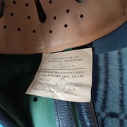 Kolekcjonerski Kask Orzeszek z epoki PRL-u  z Metką