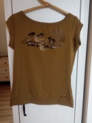 Koszulka top t-shirt House M gołe plecy