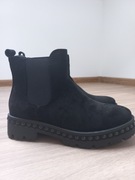 Buty czarne botki