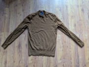sweter H&M merino wool brązowy roz. S