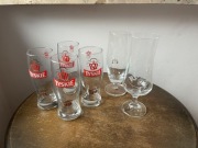 Kufle pokale pokal zestaw 6 sztuk