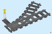 LEGO 60198 Zwrotnica lewa 60336, 60337, 60335, 60470, 60508, 60197