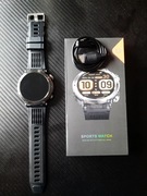 OKAZJA! Smartwatch 1.7" z latarką LED, IP68, OGROMNA BATERIA ! Stan idealny