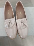 Baleriny bezowe nowe 