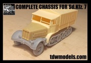 Kompletne podwozie do modeli Sd.Kfz. 7 - 1:72 [tracks and chassis]
