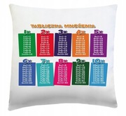 Poduszka z tabliczką mnożenia 