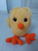 Kurczak wielkanocny na prezent, zabawka maskotka 