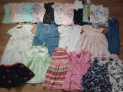 Zestaw paka ubrań lato 33 szt min. sukienki wizytowe 