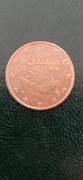 Grecja - 5 eurocentów 2002