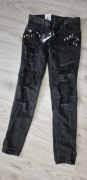 Spodnie czarne roz 26 GUESS 