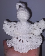 Aniołka  na szydełku 