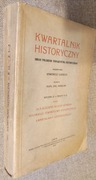 Kwartalnik Historyczny LI zeszyt 1-2  1937r.
