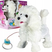 WSPANIALY PIESEK NA BATERIE BIAŁY CHODZI SZCZEKA 416604