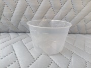 Miarka kuchenna o pojemności 120ml przeźroczysta tworzywo sztuczne