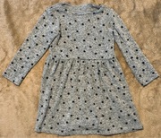 Szara sukienka dla dziewczynki