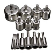 Otwornice diamentowe ,14 sztuk, 3mm-70mm