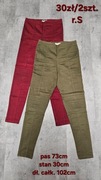 Jegginsy damskie z wysokim stanem F&F - r. S / 36 | 2 szt.