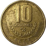 Kostaryka - 10 Colones 1999