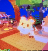 Red fox grow a garden Roblox