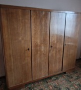 Szafa 4 dzwiowa lata 50 -te PRL