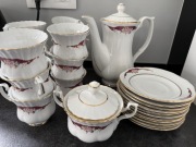 Zestaw kawowy porcelana 