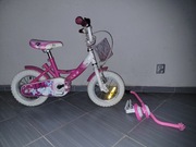 Rowerek dziecięcy kids Lilly- różowy ,jak nowy ! Sklep 750 zł !