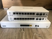 Zestaw 2xSwitch GC110P POE + Router BR200 ZARZĄDZALNE W CHMURZE