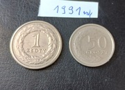 Polska 1 zł.,50 gr. z 1991 roku