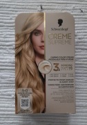 Schwarzkopf Creme Supreme, Farba do włosów, 9-0 Blond