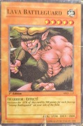 Karta kolekcjonerska Lava Battleguard Yu-Gi-Oh 