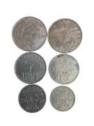 Arabia Saudyjska zestaw 6 monet 