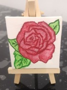 Mini obrazki na sztaludze