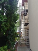 Wynajem rusztowań aluminiowych przejezdnych.