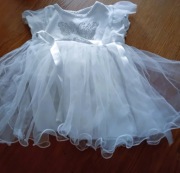 piękna tiulowa sukieneczka -rozmiar 68cm