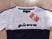 Damski dres sportowy Givova Tuta Collo bluza spodnie granatowy biały nowy M