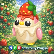 Adopt Me – NFR Strawberry Penguin | Neon Fly Ride | Roblox
