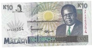 MALAWI -10 KWACHA -  1995 -  UNC