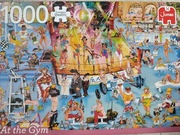 Puzzle Jumbo Premium Quality 1000 elementów At the Gym