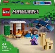 LEGO Minecraft 21251 – Pustynna wyprawa Steve'a (TYLKO KARTON)