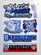 Vlepki Lech Poznań, arkusz, FC Krotoszyn + gratisy 