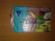 Stare puste opakowanie okładka Linda Pistacja 2021 mydło w kostce