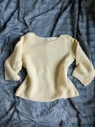 Damski żółty sweter r.36