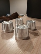 Dekielki kapsle aluminiowe felgi alufelgi CNC aluminiowe BBS, JR, 3tlg 